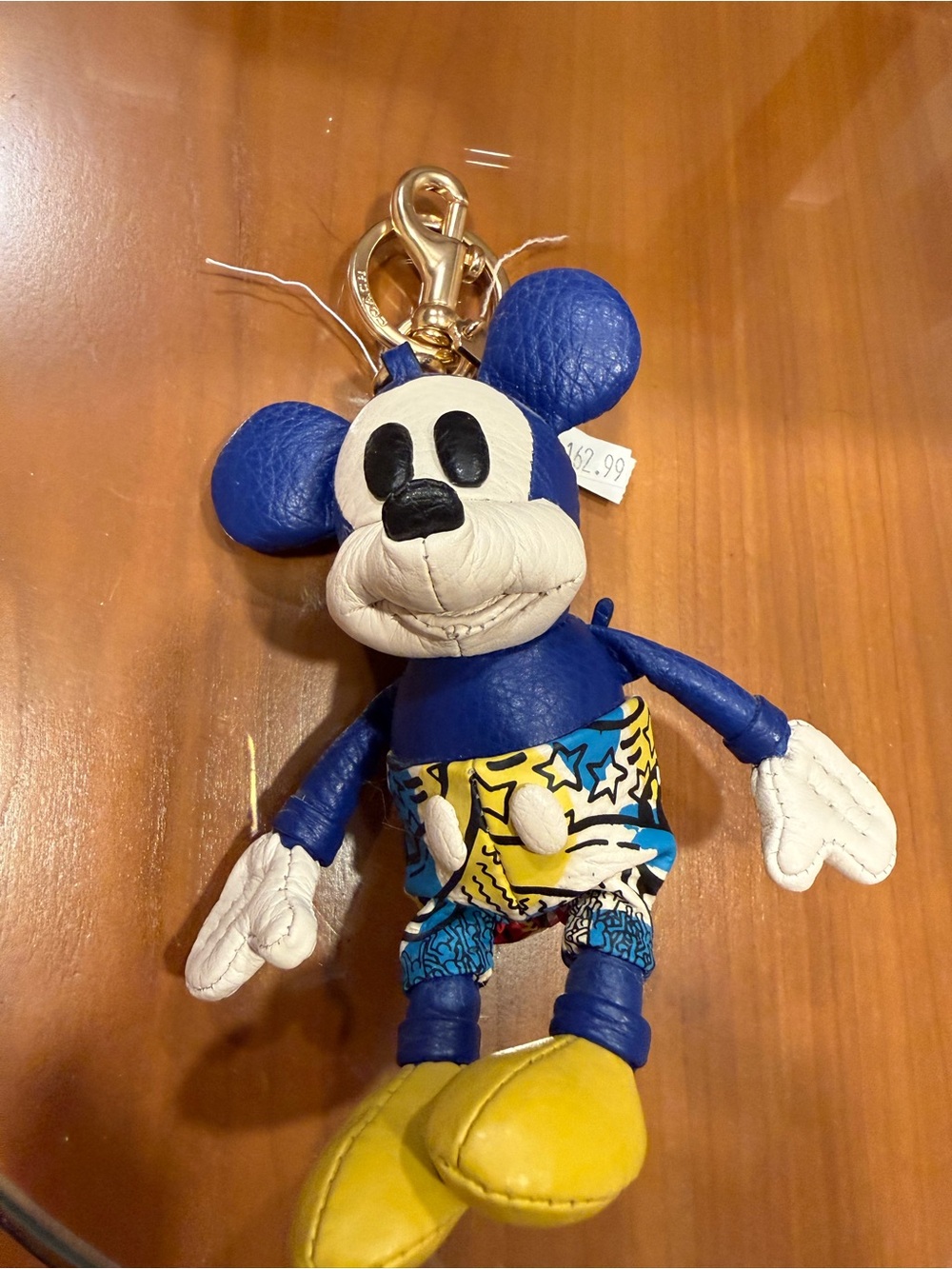 Blue and Yellow Plush Keychain Toy - Kids Toys
